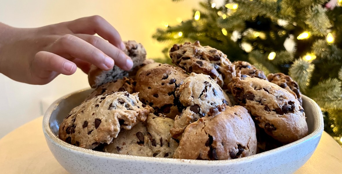 Cookies levain maison pépites de chocolat