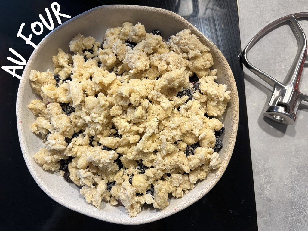 crumble recette levain